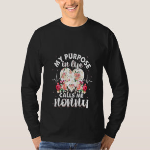 Camiseta Mujeres Mi Propósito En La Vida Me Llama Nocheviej