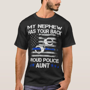 Camiseta Mujeres Mi Sobrino Tiene Tu Espalda Orgullosa Poli