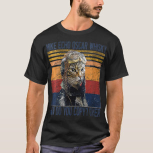 Camiseta Mujeres Mike Echo OsWhisky Cómo Piloto Kitty