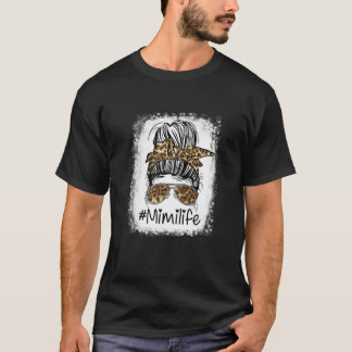 Camiseta Mujeres Mimi Life Hair Bandana Glasses Leopard Pri