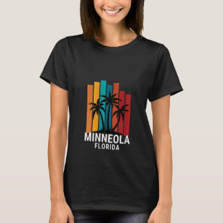 Camiseta Mujeres Minneola Florida Palma Retro Vacaciones M