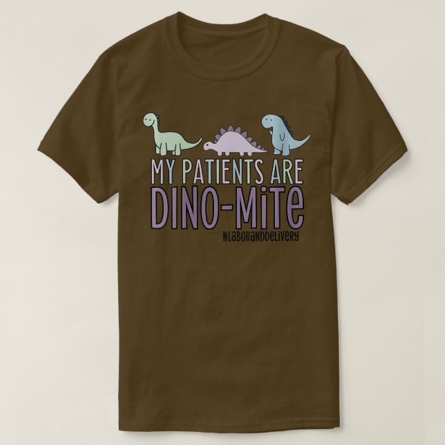 Camiseta Mujeres Mis pacientes son nómadas y partos (Diseño del anverso)
