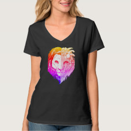 Camiseta Mujeres místicas dibujadas mano única del arte del