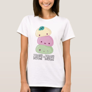 Camiseta Mujeres Mochi Mochi blancas