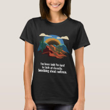 Mujeres Montaña Eclipse Resplandor Humor Celestial