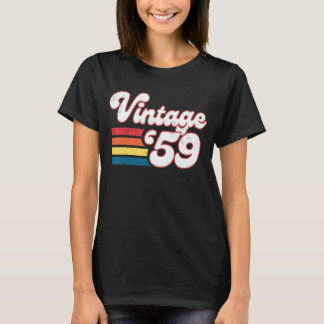 Camiseta Mujeres Nacidas En 1959 En 64 Años