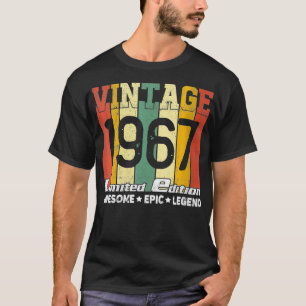 Camiseta Mujeres Nacidas En 1967 54º Regalo De Cumpleaños F