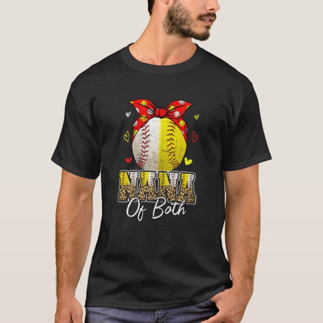 Camiseta Mujeres Nana De Béisbol Y Softball Nana Mo (Anverso)