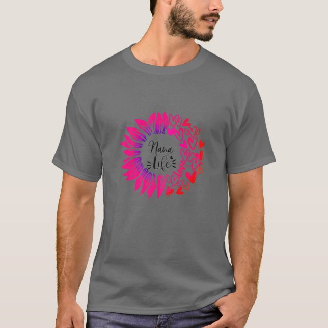 Camiseta Mujeres Nanalife El día de San Valentín de Corazón (Anverso)