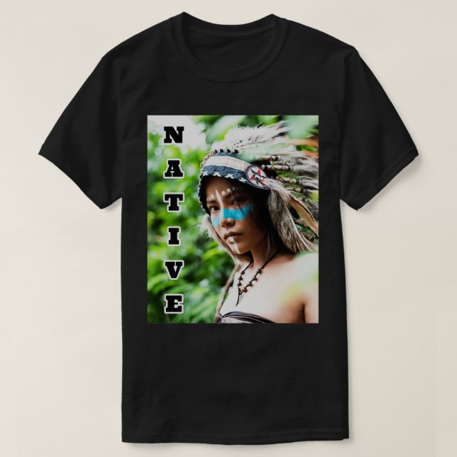 Camiseta Mujeres nativas 1 (Diseño del anverso)