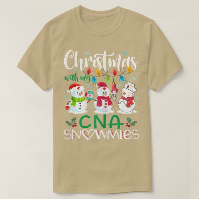 Camiseta Mujeres Navidades con mi enfermera Stetho (Diseño del anverso)