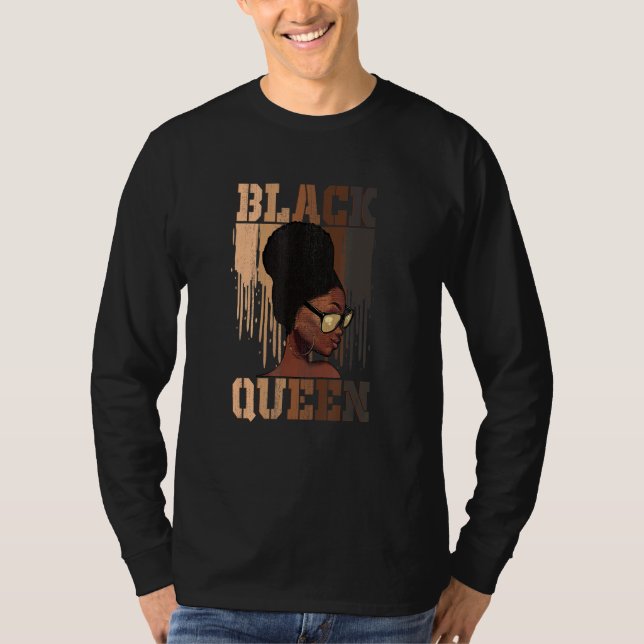 Camiseta Mujeres negras africanas negras, raza negra (Anverso)