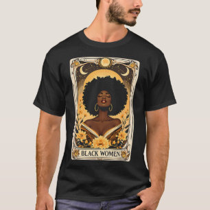 Camiseta Mujeres Negras Afro Cabello Mes de la Historia Neg