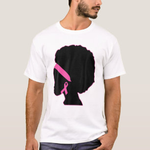 Camiseta Mujeres negras concientizan sobre el cáncer de mam