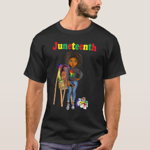 Camiseta Mujeres negras de junio: Mujeres artistas de melan