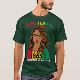 Camiseta Mujeres negras de Locd recuerdan a mis antepasados