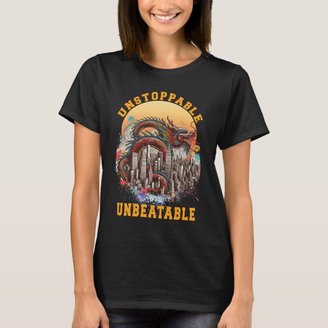 Camiseta Mujeres Negras de Poder Imparable (Anverso)