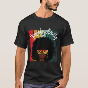 Camiseta Mujeres negras empoderadas de los narcóticos afroa