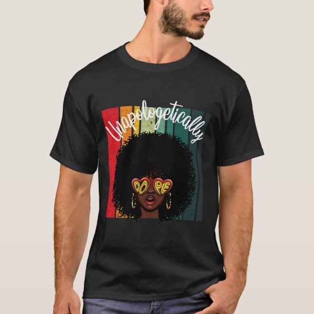 Camiseta Mujeres negras empoderadas de los narcóticos afroa (Anverso)