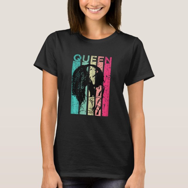 Camiseta Mujeres negras Empoderamiento negro Orgullo negro (Anverso)