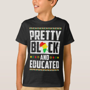 Camiseta Mujeres Negras Guapas Y Educadas Montaje De La His