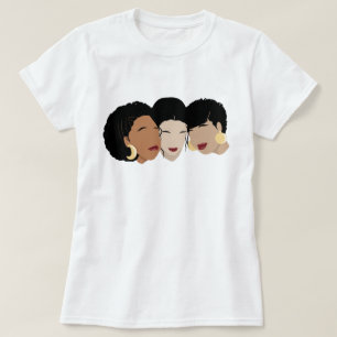 Camiseta Mujeres negras, hermanas amigas