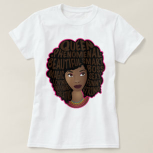 Camiseta Mujeres negras motivadoras