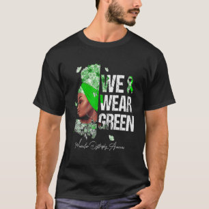 Camiseta Mujeres Negras Que Usamos Distrofia Muscular Verde
