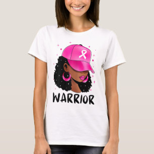 Camiseta Mujeres negras Reina de cáncer de mama