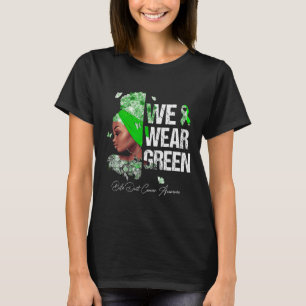 Camiseta Mujeres Negras Usamos Awarene De Cáncer De Bile Ve