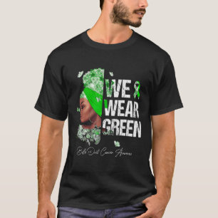 Camiseta Mujeres Negras Usamos Awarene De Cáncer De Bile Ve