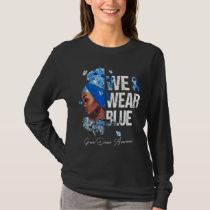 Camiseta Mujeres negras usamos conciencia de la enfermedad