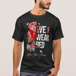 Camiseta Mujeres negras usamos conciencia del abuso de sust