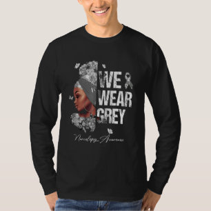 Camiseta Mujeres negras usamos una gris narcolepsia de conc