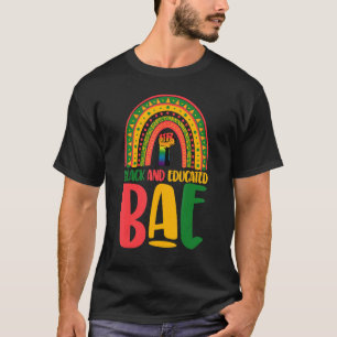 Camiseta Mujeres Negras Y Educadas Del Arcoiris Africanas N