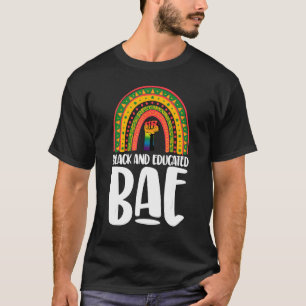 Camiseta Mujeres Negras Y Educadas Del Arcoiris Africanas N