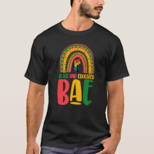 Camiseta Mujeres Negras Y Educadas Del Arcoiris Africanas N