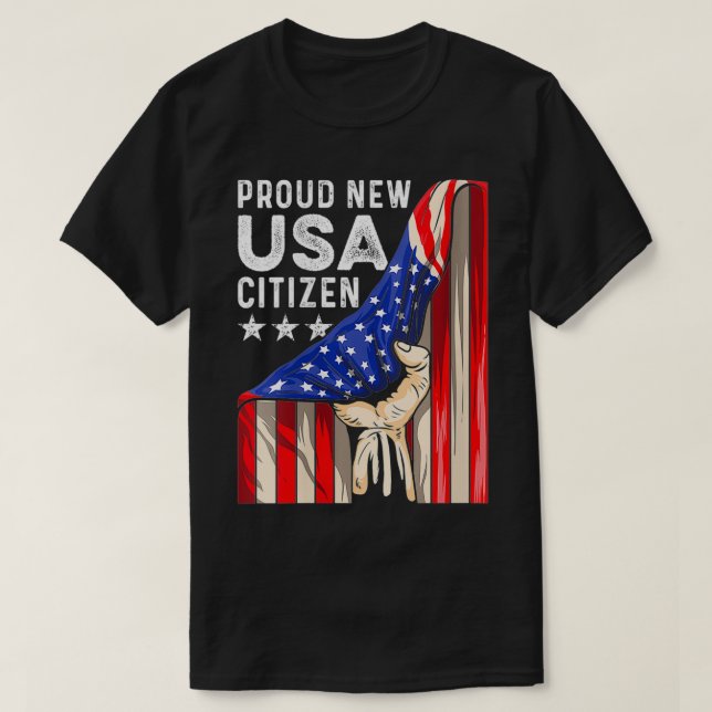 Camiseta Mujeres New USA Ciudadana Estadounidense Jul de Ci (Diseño del anverso)
