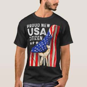 Camiseta Mujeres New USA Ciudadana Estadounidense Jul de Ci