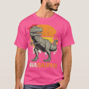 Camiseta Mujeres Ninasaurus T rex dinosaurios Nina Saurus M