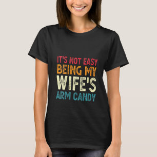 Camiseta Mujeres no es fácil ser el amigo de mi esposa