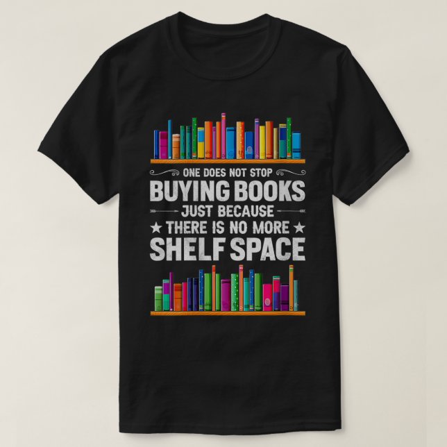 Camiseta Mujeres No Se Deja De Comprar Libros No Hay (Diseño del anverso)