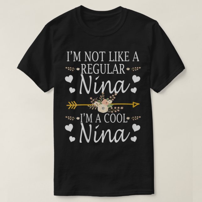 Camiseta Mujeres No soy como una Nina normal Soy una Nina G (Diseño del anverso)