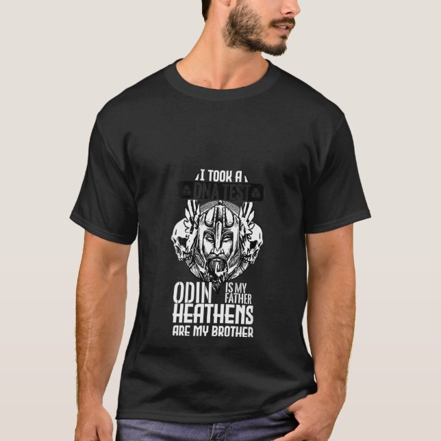 Camiseta Mujeres Norse Viking Dna Test Warrior Celtic Mytho (Anverso)