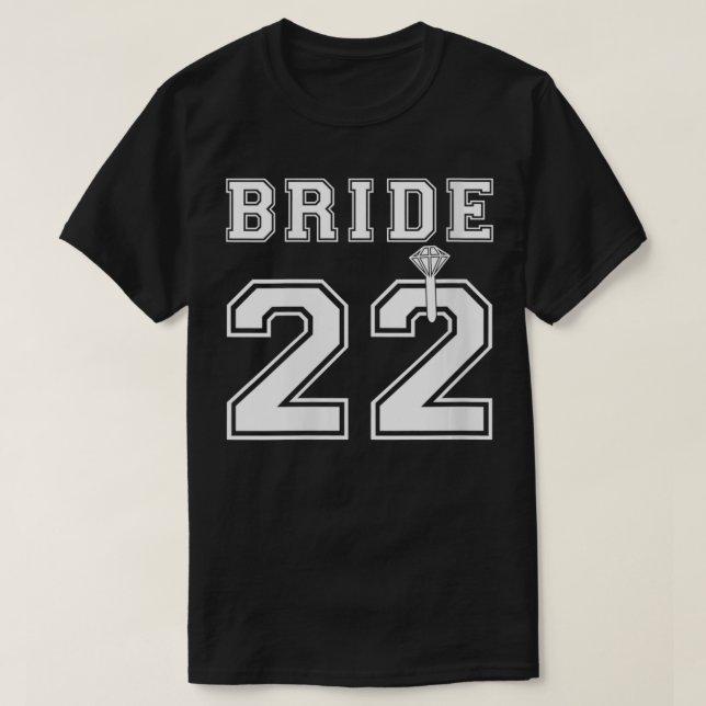 Camiseta Mujeres Novia 2022 Compromiso Bañera de Regalos Pr (Diseño del anverso)