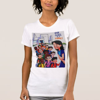 Camiseta Mujeres Nuestra clase es una familia
