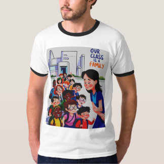 Camiseta Mujeres Nuestra clase es una familia