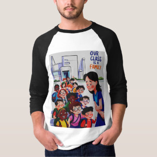 Camiseta Mujeres Nuestra clase es una familia