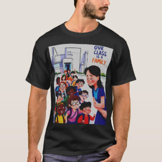 Camiseta Mujeres Nuestra clase es una familia
