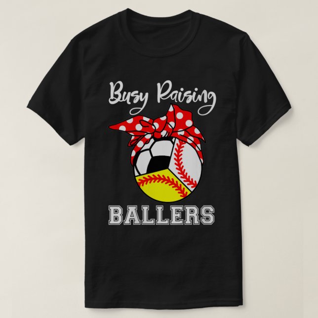Camiseta Mujeres ocupadas elevando balancines divertidos en (Diseño del anverso)